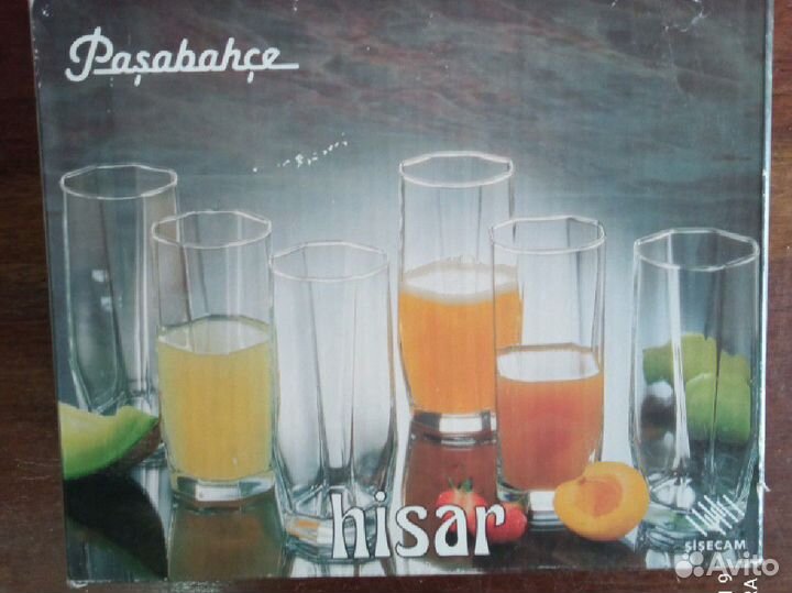 Бокалы стекло