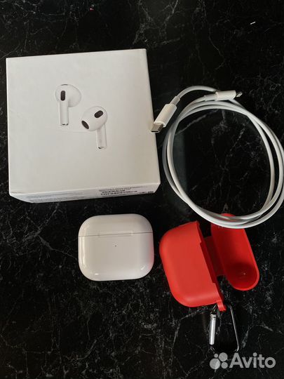 Беспроводные наушники apple airpods 3