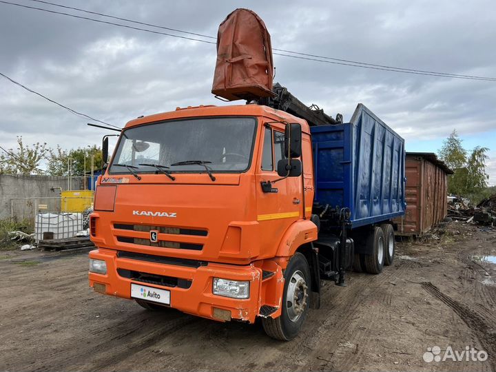 КамАЗ 65115 с КМУ, 2018