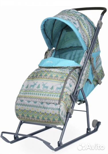 Санки коляска nika умка 3