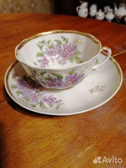 Чайная пара Дулево СССР 1961