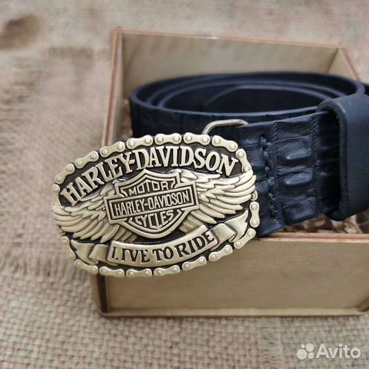 Ремень мужской ручной работы