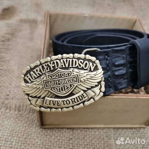 Ремень мужской ручной работы