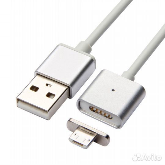 Магнитный кабель зарядка iPhone micro USB Type-C