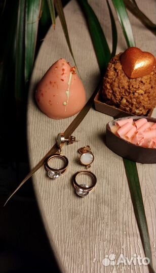 Серьги и цепочка