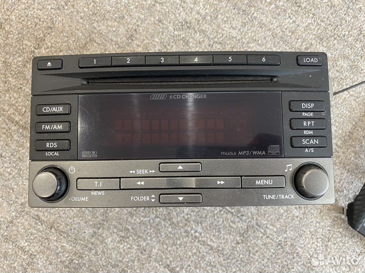 Штатная магнитола subaru forester sh