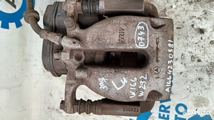 Mercedes ML.GLE W166 C292 Суппорт задний левый