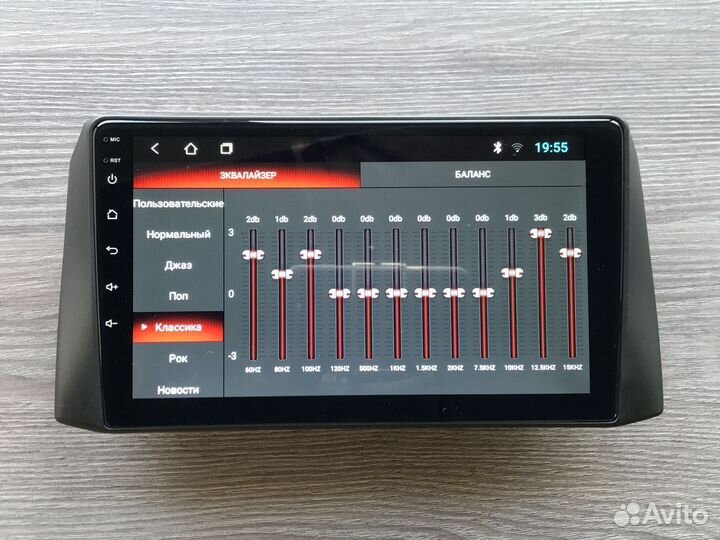 Магнитола UAZ Patriot с внешним микрофоном