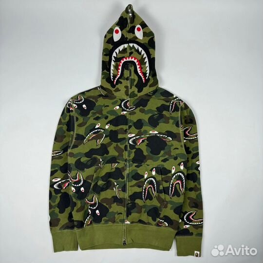 Зип худи A Bathing Ape Shark Full Zip Hoodie