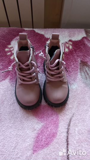 Ботинки для девочки демисезонные 25