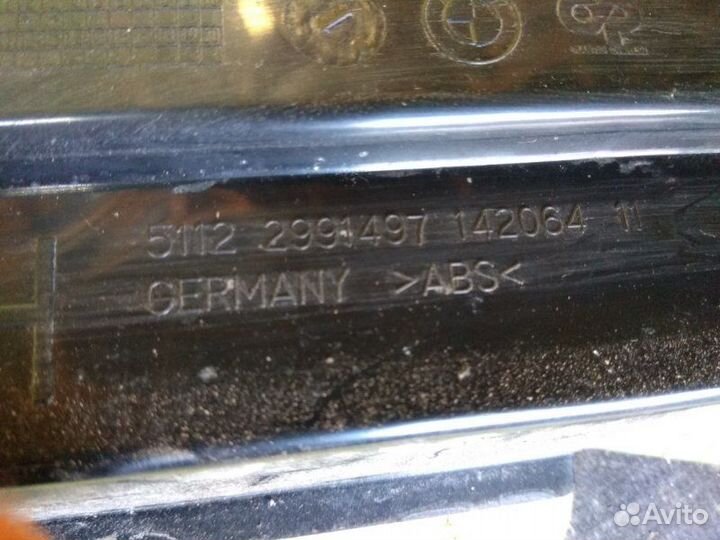 Накладка на порог (наружняя) левая Bmw X1 E84