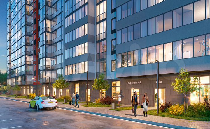 Квартира-студия, 28,2 м², 4/12 эт.