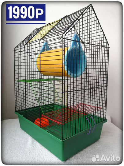 Клетка для грызунов новая