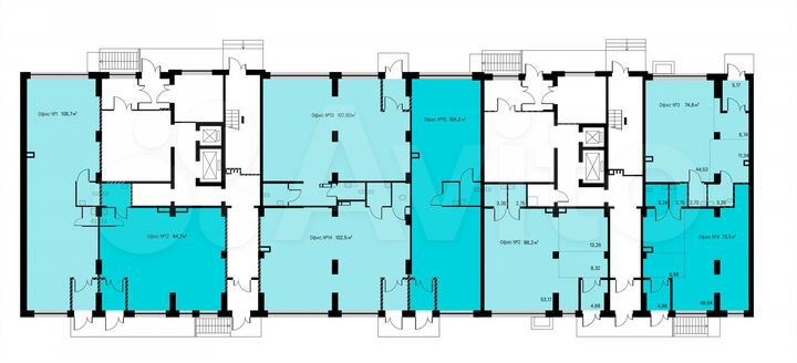 Свободного назначения, 104.2 м²