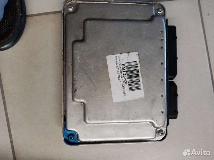 Блок управления двигателем volkswagen Б5+