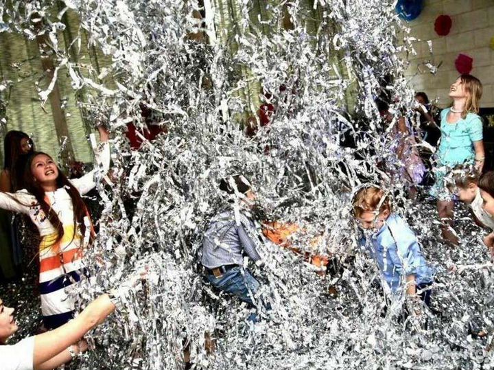 Бумажная-Фольгированная Дискотека