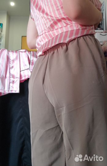 Бежевые брюки