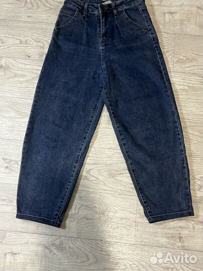 Джинсы бананы женские 46