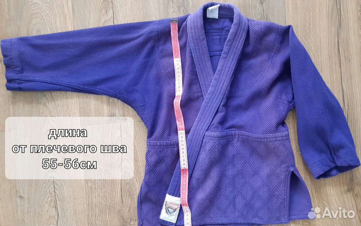 Кимоно для дзюдо. Рост 134