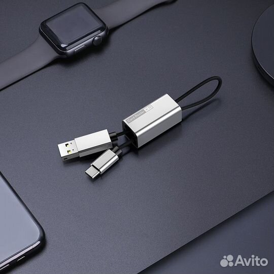 Кардридер Baseus Type-C - USB для microSD