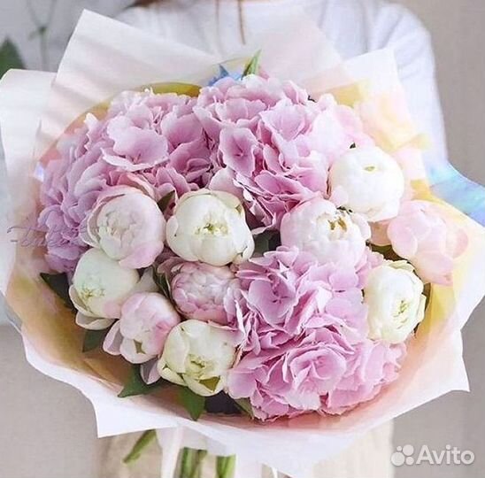 Пионы Букет пионов