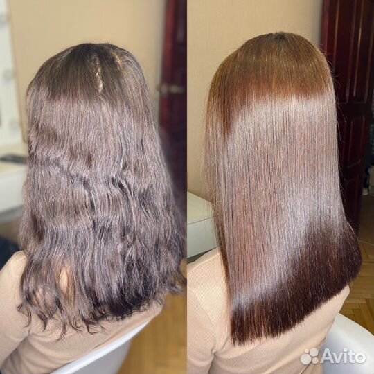 Кератин / ботокс / полировка / холодное восст