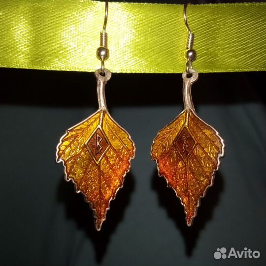 Серьги из ювелирной бронзы