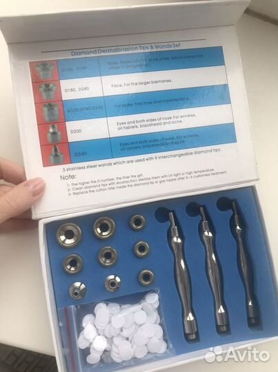 Насадки для микродермабразии (шлифовки кожи)