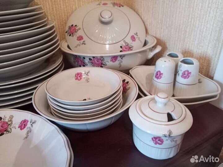 Сервиз столовый кндр времён СССР