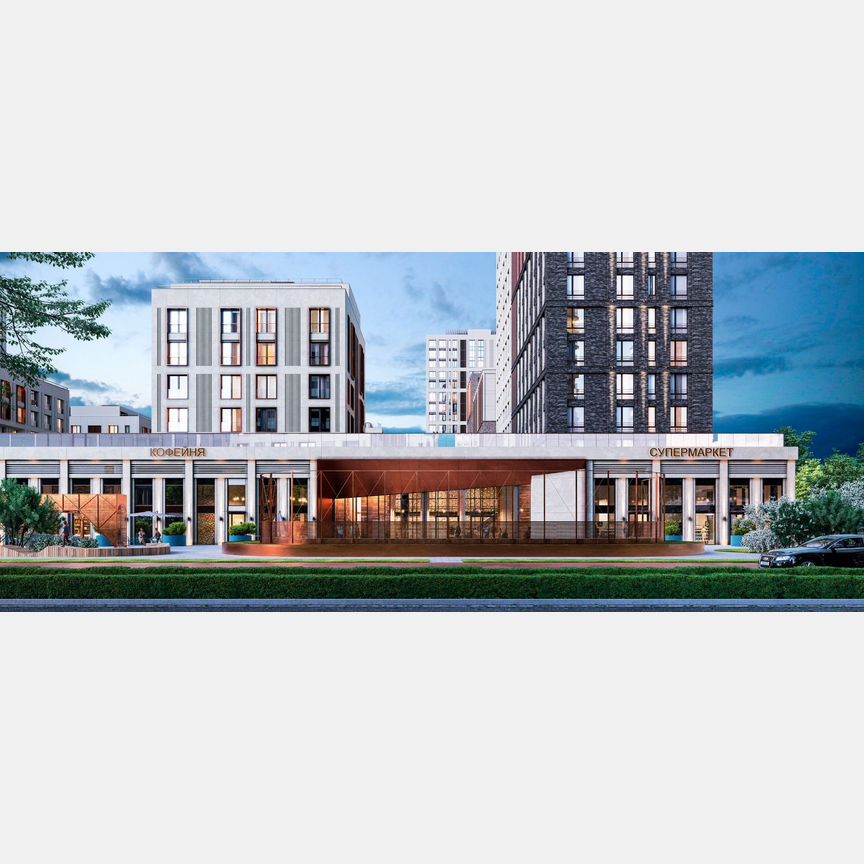 2-к. квартира, 57,8 м², 18/19 эт.