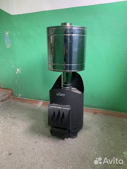 Печь дровяная для бани