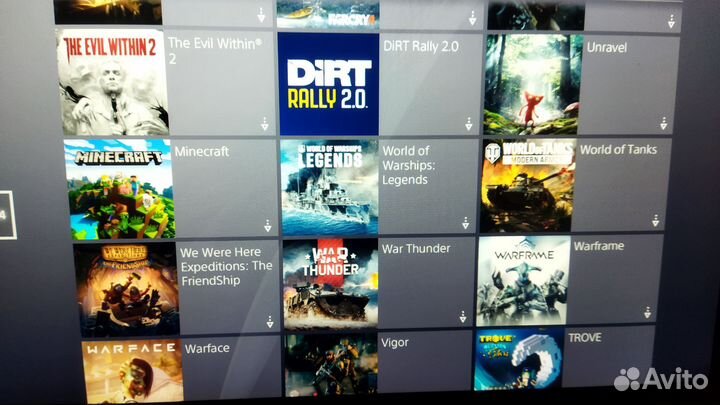 Sony PS4 white + человек паук и другие игры