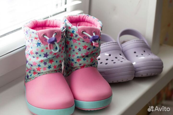 Crocs c6 сапоги сабо пакетом