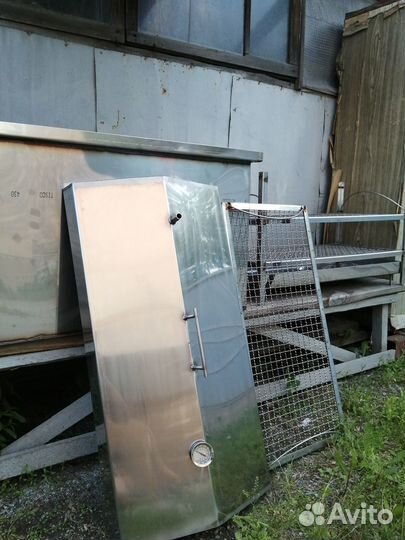 Коптилка горячего копчения