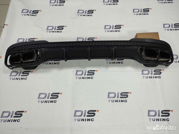Диффузор Mercedes E-class w212 13-16г 63 AMG blaсk