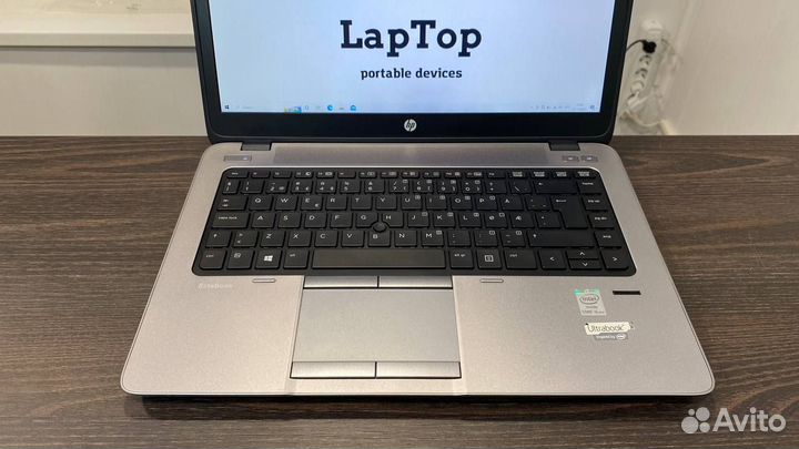 Бизнес ноутбук HP EliteBook core i5 - 8Gb OZU +SSD