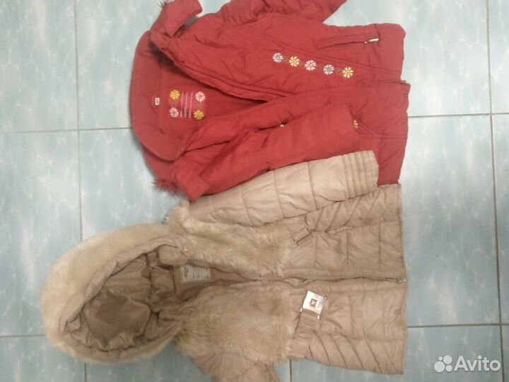 Большой пакет вещей для девочки 104-110