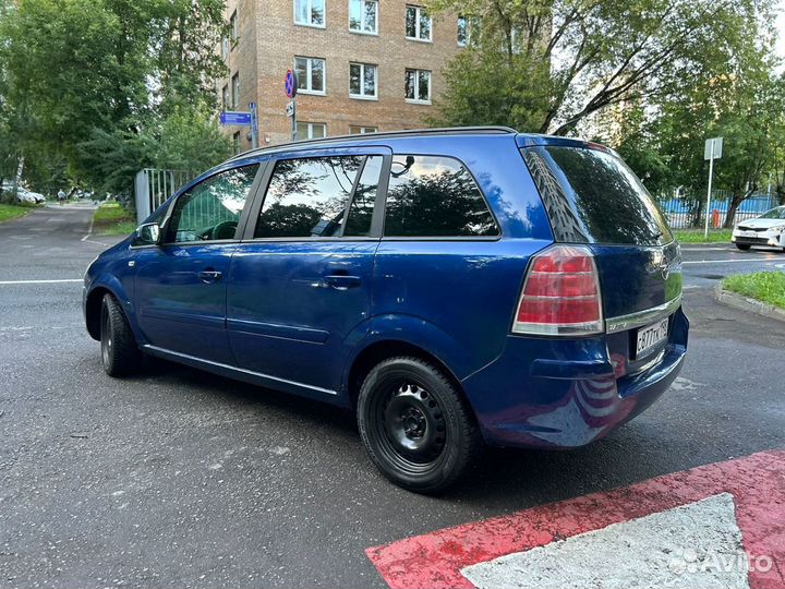 Opel Zafira 1.8 МТ, 2007, 255 211 км