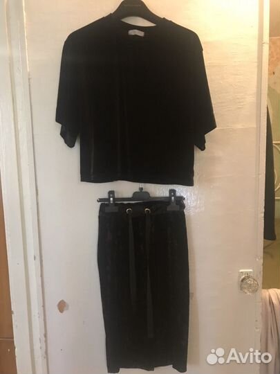 Костюм велюровый