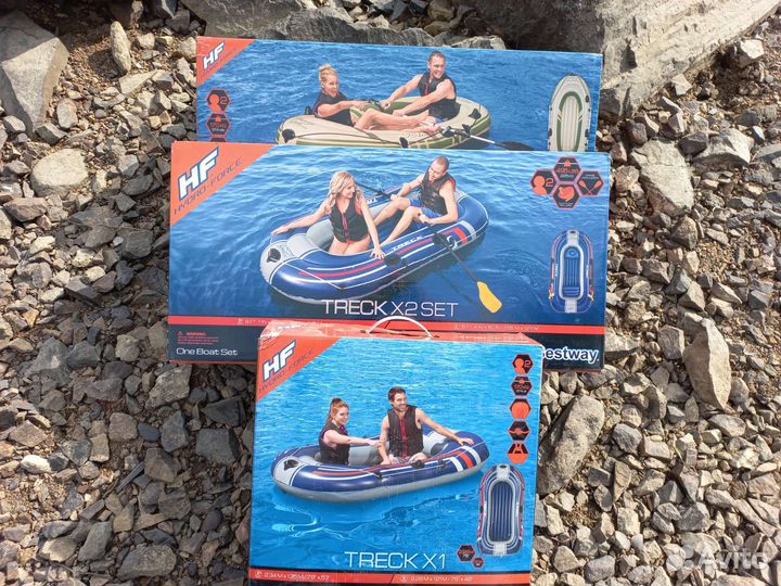 Надувная лодка до 225 кг. Новые