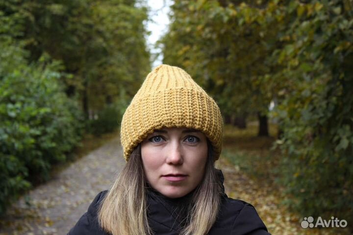 Шапка женская весенняя без флиса