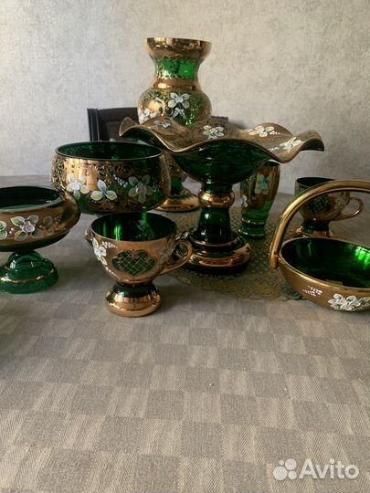 Посуда- богемское стекло- Чехия