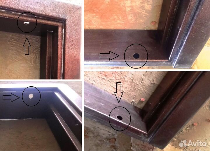 Металлическая дверь, и все для двери