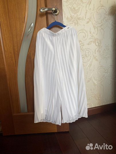 Кюлоты гофрированные на девочку 140-146