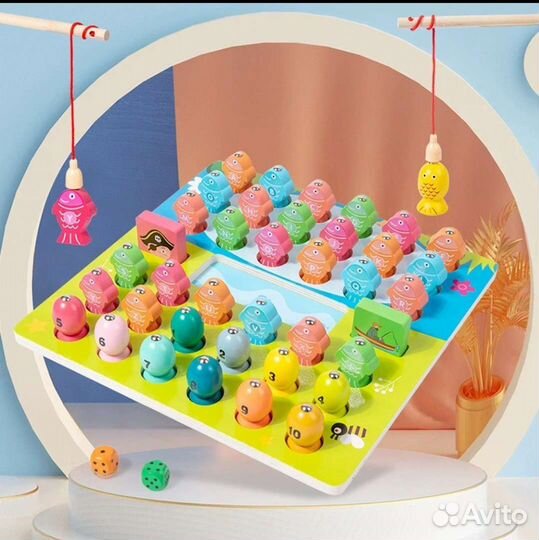 Развивающие деревянные игрушки