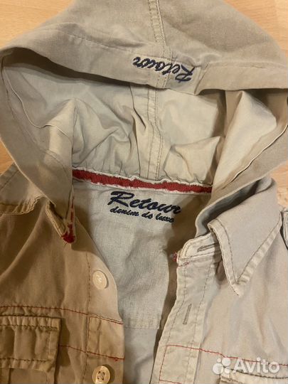 Рубашка -куртка 104-110