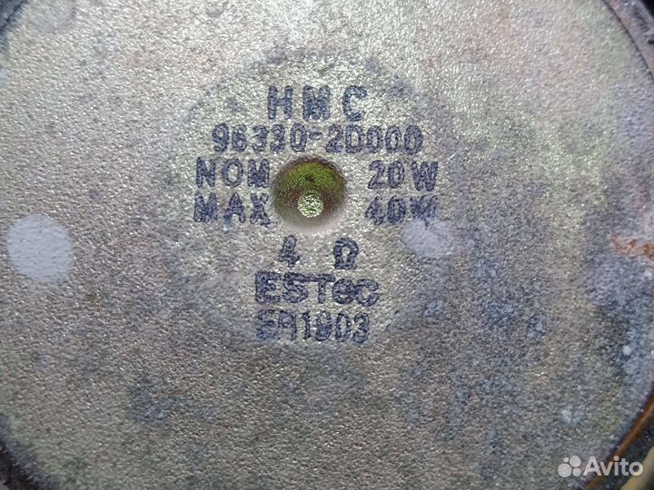 Динамик в дверь хундай Элантра 3