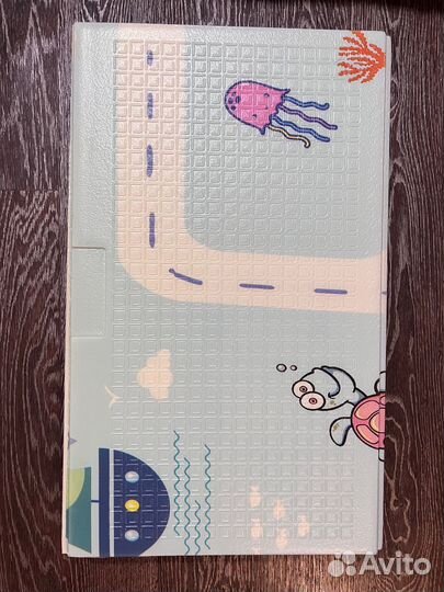 Коврик детский складной двусторонний