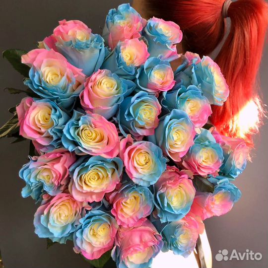 Акварельная роза