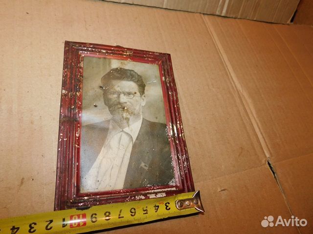 Настенная-настольная жестяная плакетка М.И Калинин